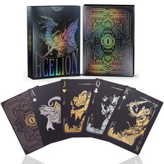 WJPC Easy Shuffling Dragon Card Front with crisp artwork for smooth play.