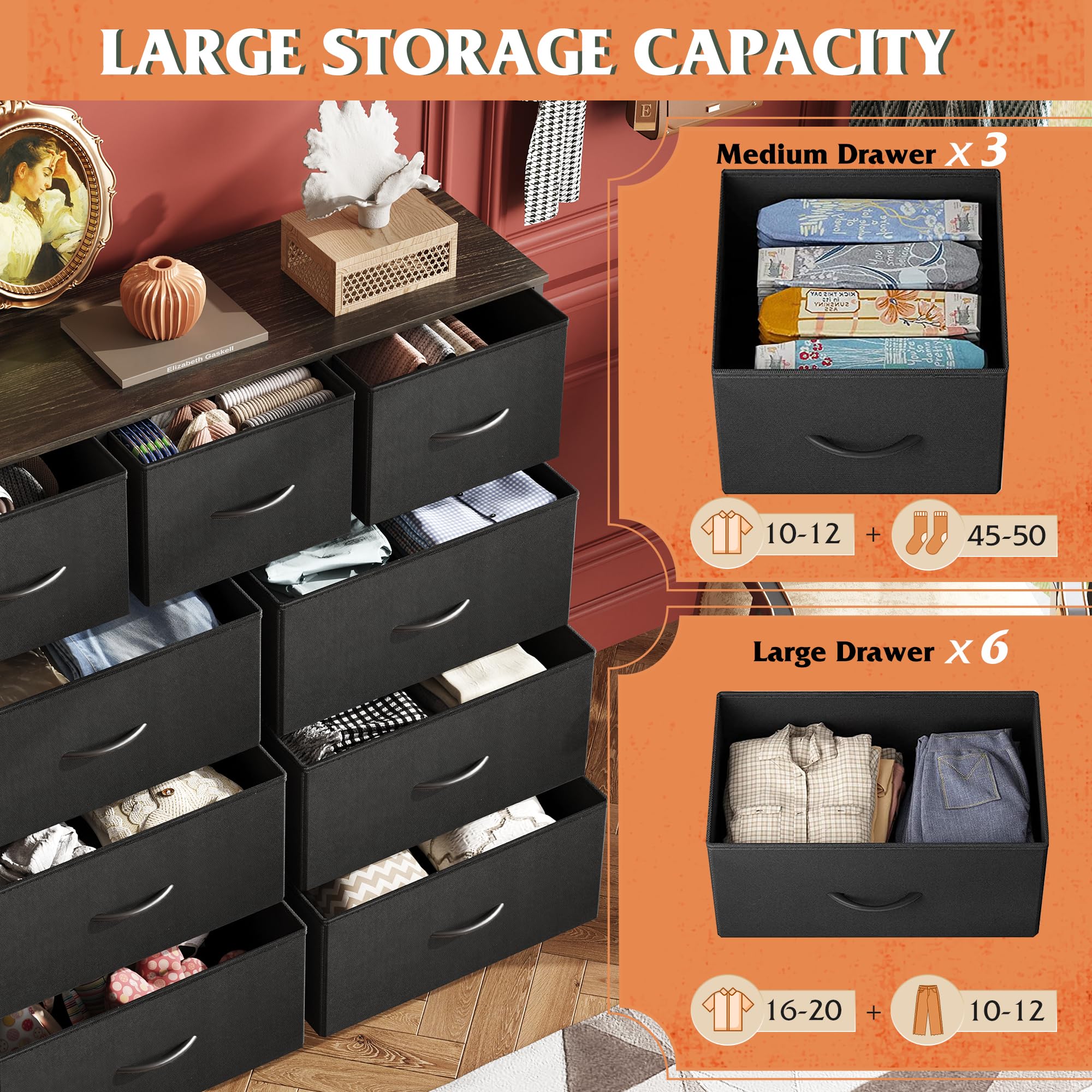 WLIVE anti-tip hardware kit keeps furniture stable.