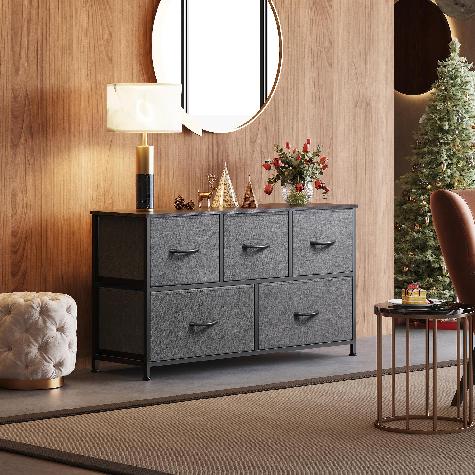 WLIVE dresser drawer pull handles enable smooth, easy access