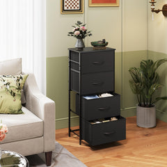 WLIVE easy pull handles on fabric drawers for smooth opening and closing