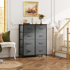 WLIVE dresser features a water-resistant wood top for daily use.