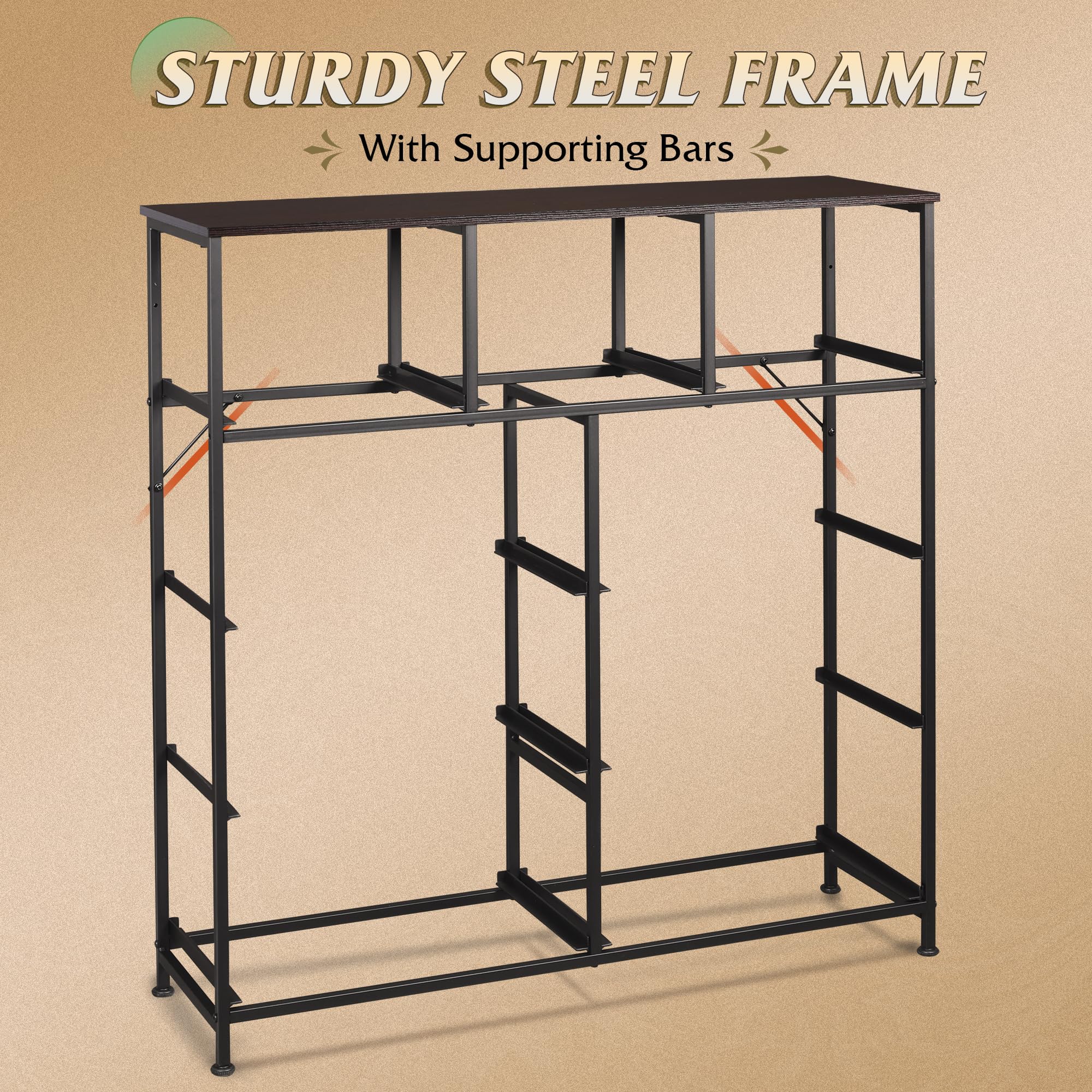 Clear assembly instructions and included hardware enable easy setup.