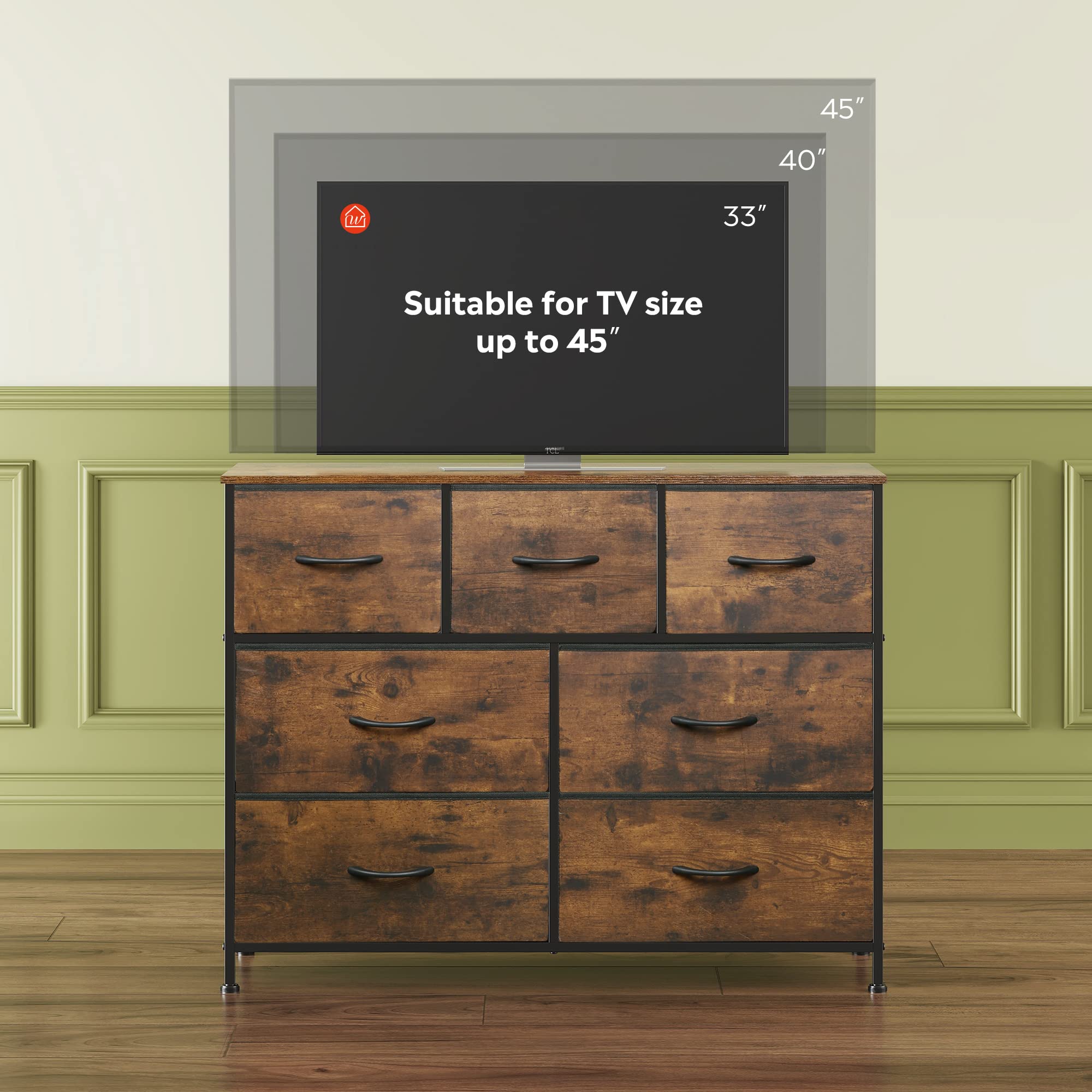 WLIVE multifunction storage for bedroom, living room, or hallway.