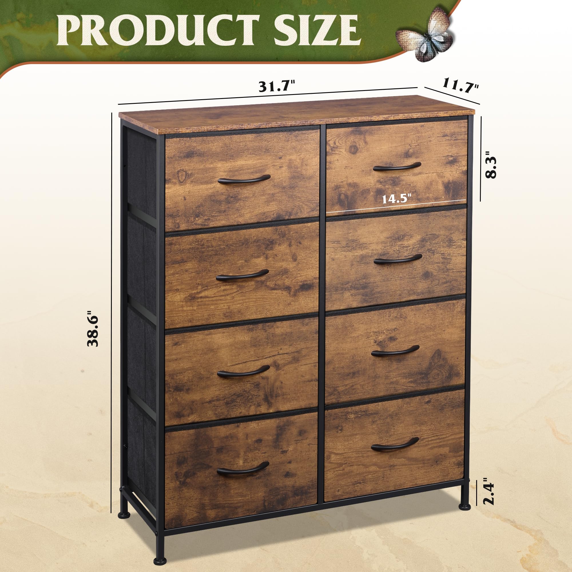 WLIVE storage tower featuring fabric bins helps declutter entryways and closets.
