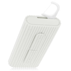 WLLHYF portable dental floss case, front view, compact travel-ready design.