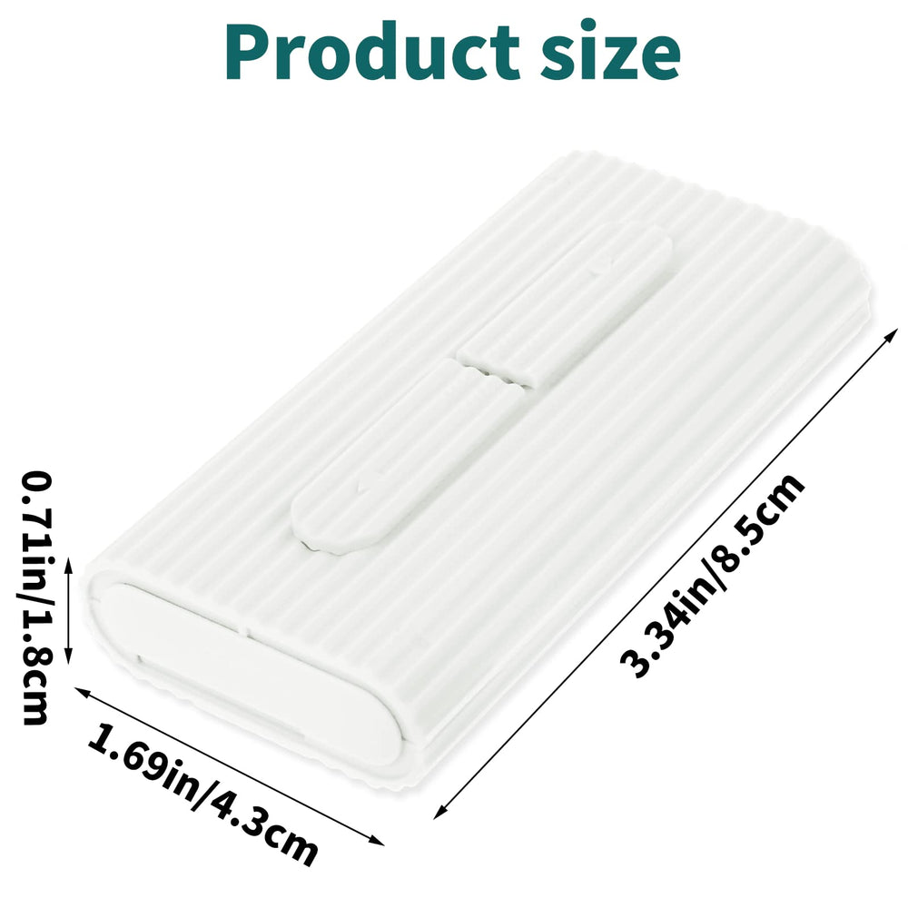 WLLHYF portable dental floss case open with picks for quick use.