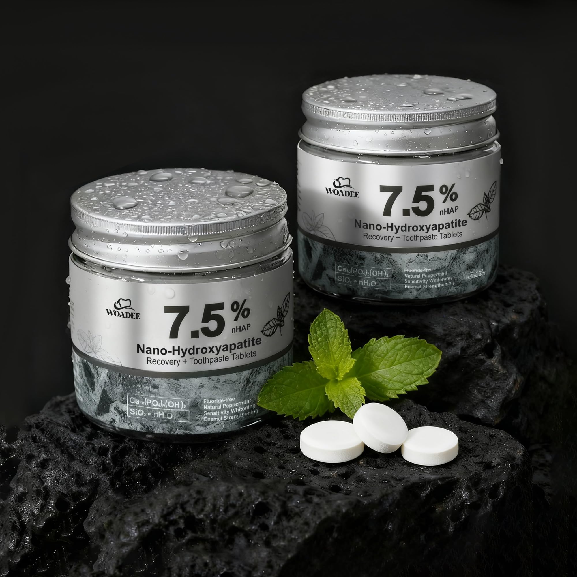 Woadee mint freshness lasting up to 12 hours.