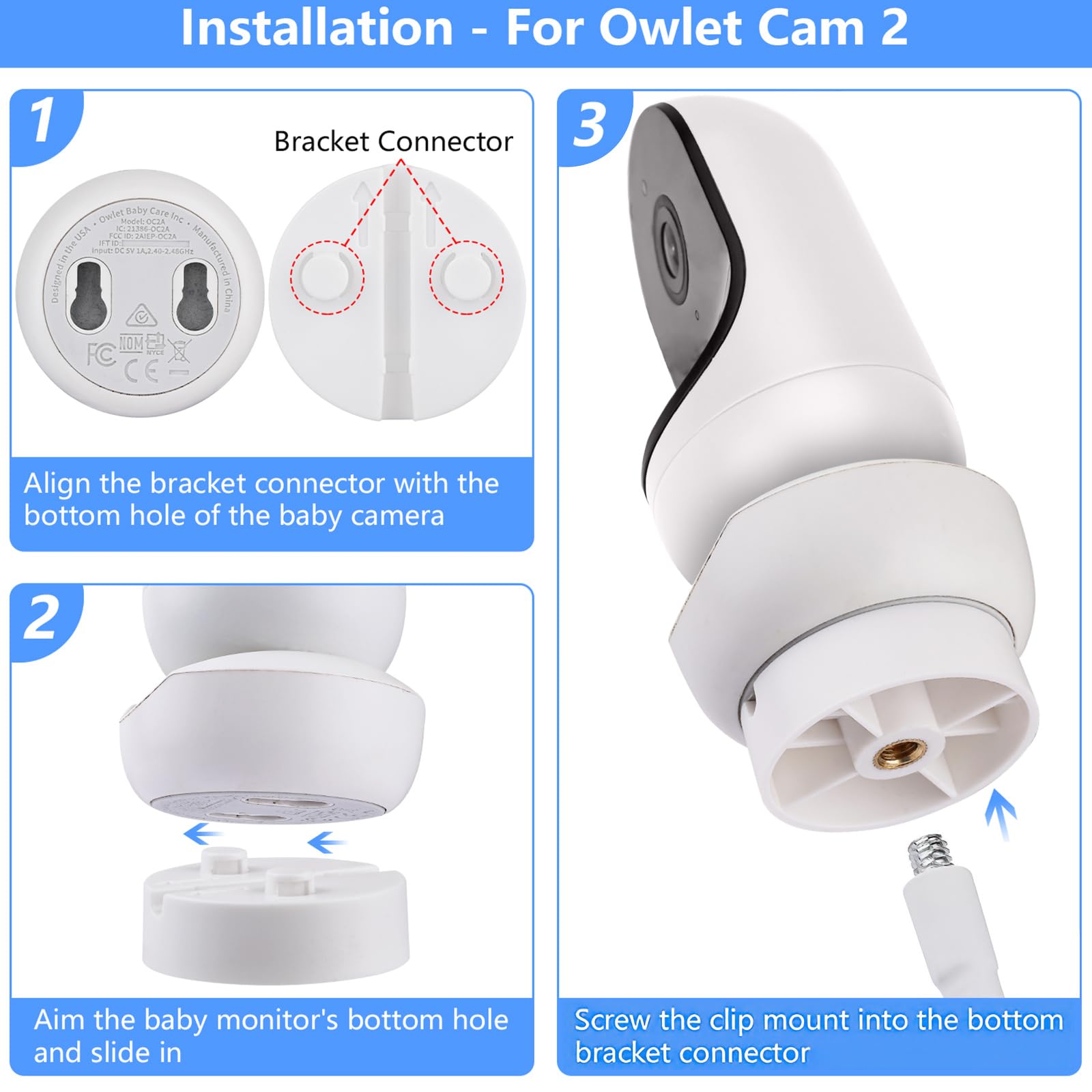 Wochel mount in durable construction supports stable video feed