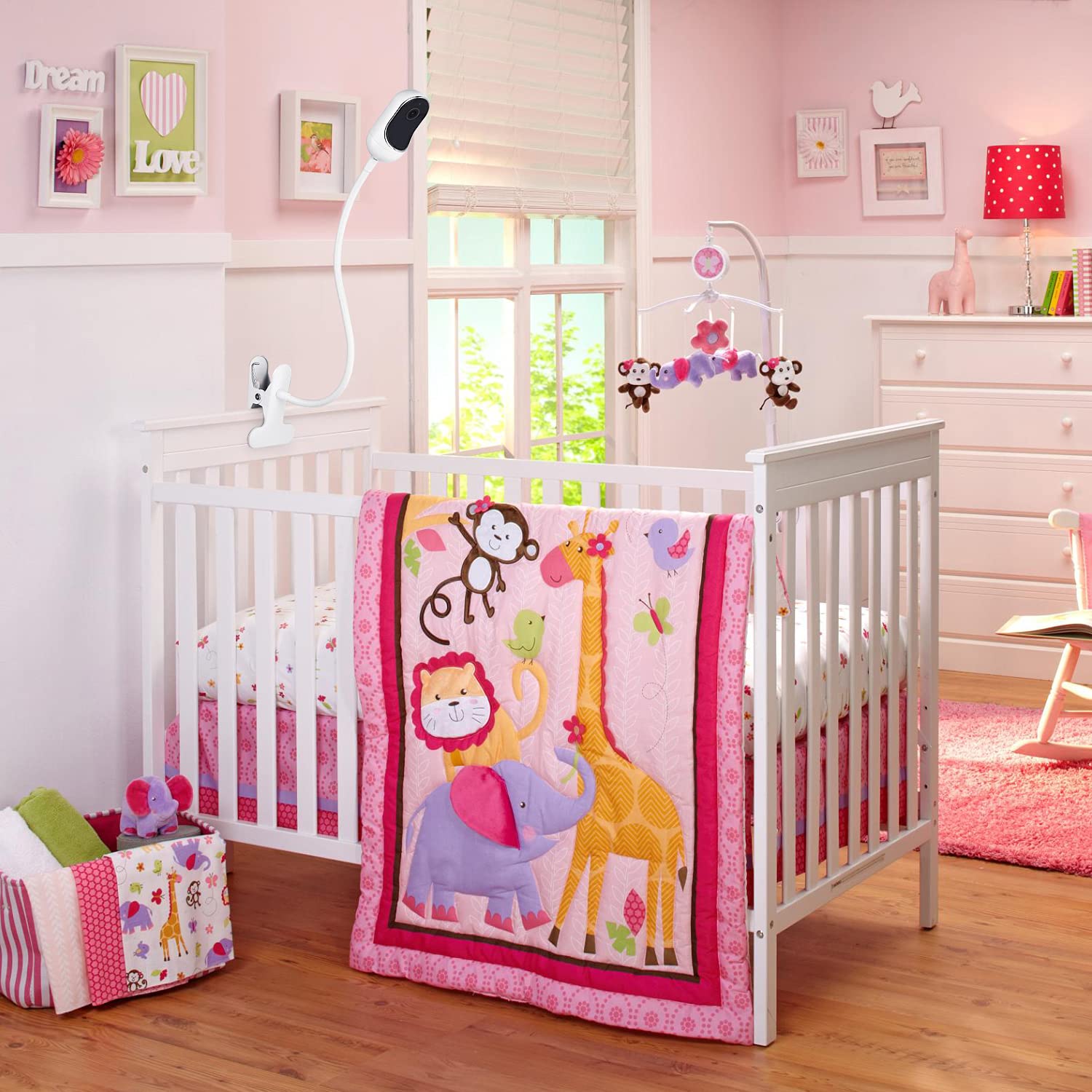 Wochel non-destructive installation eliminates drilling in nursery