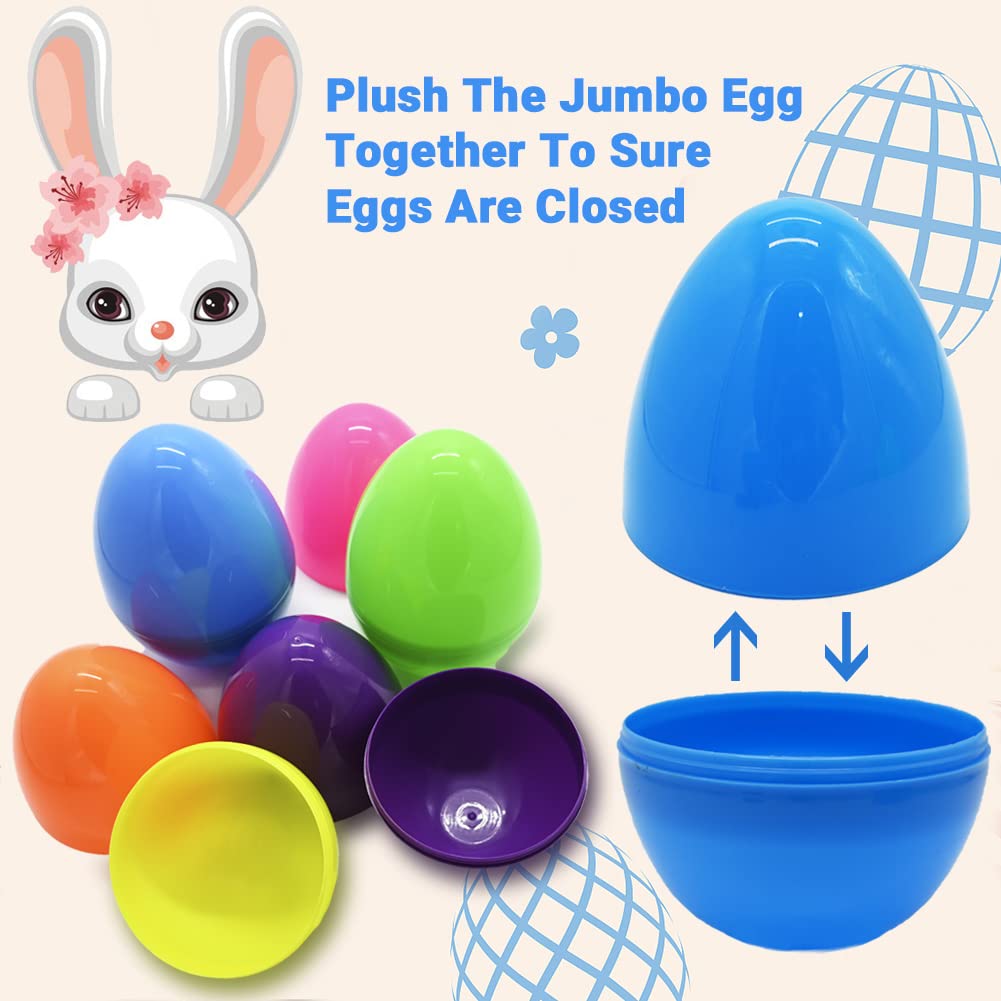 WODMAZ fillable Easter eggs ready for treats and surprises