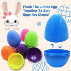 WODMAZ fillable Easter eggs ready for treats and surprises