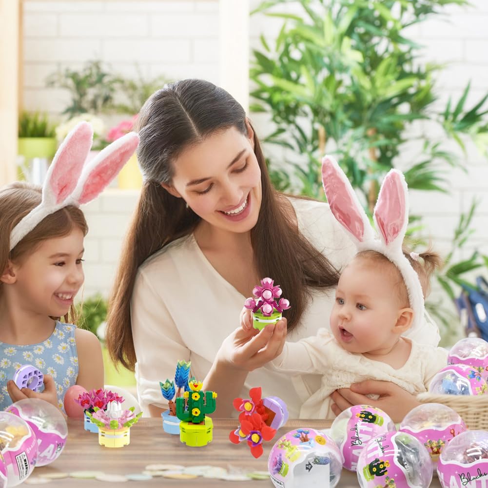 WODMAZ 12-pack eggs and succulent blocks foster creativity