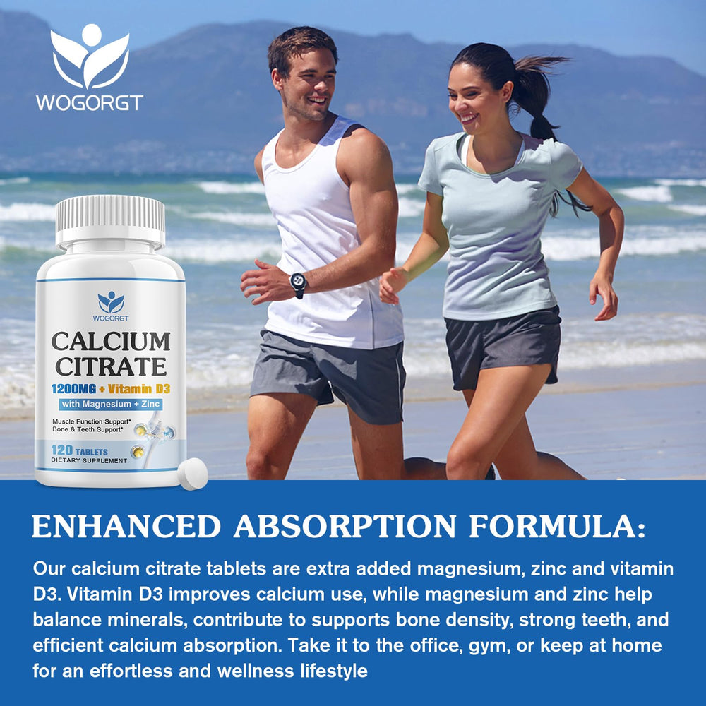 WOGORGT daily use at office or gym supports steady calcium intake.
