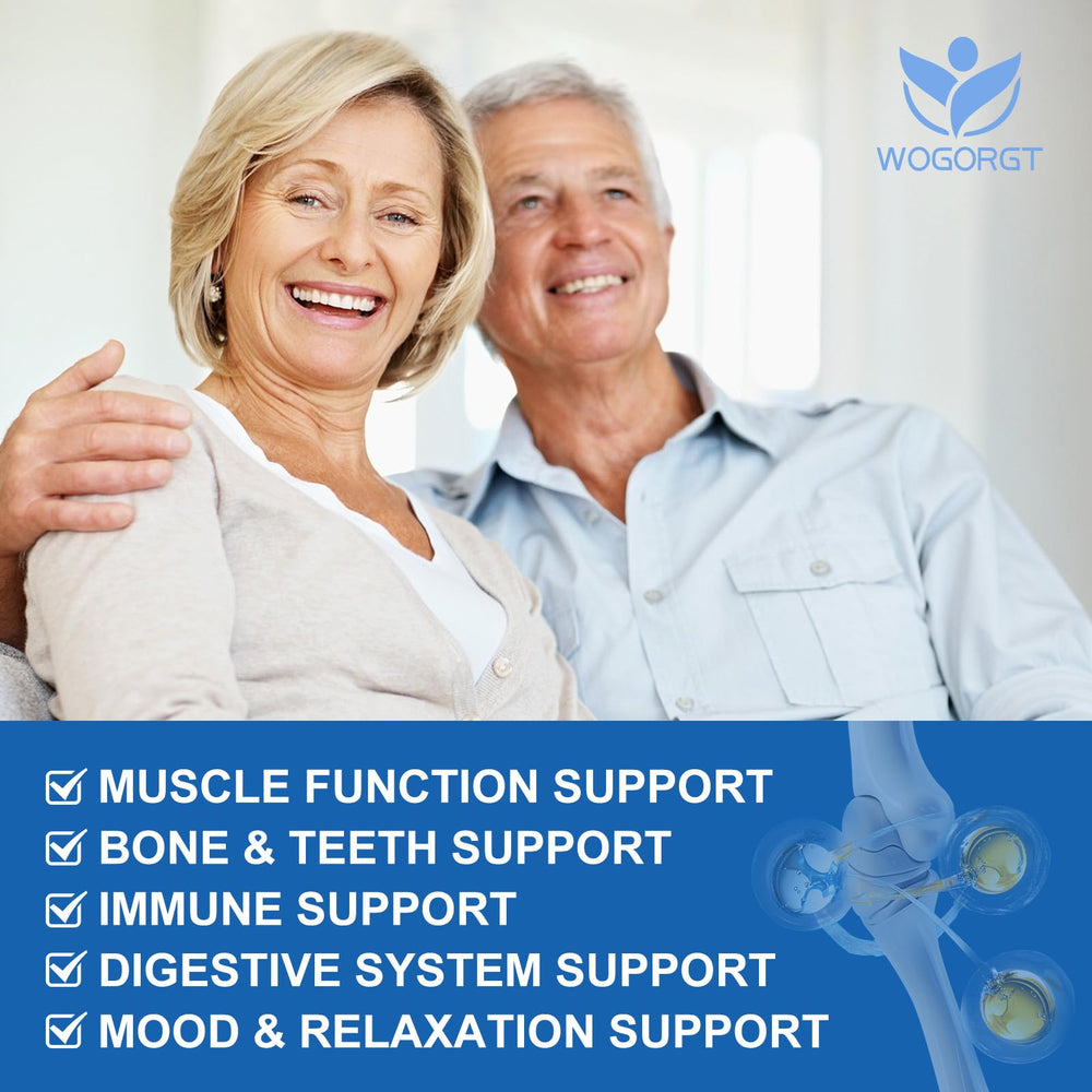WOGORGT formula includes magnesium, zinc, and vitamin D3 for balanced minerals.