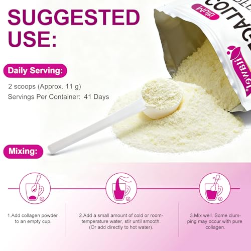 WOJBALMN collagen powder in smoothie for convenient daily nutrition