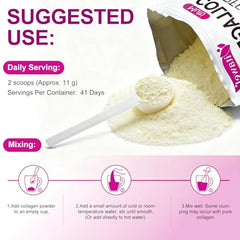 WOJBALMN collagen powder in smoothie for convenient daily nutrition