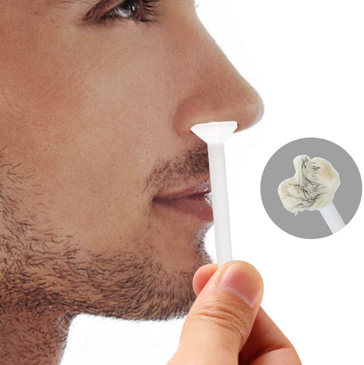 Wokaar application demo nose ear showing safe removal use case