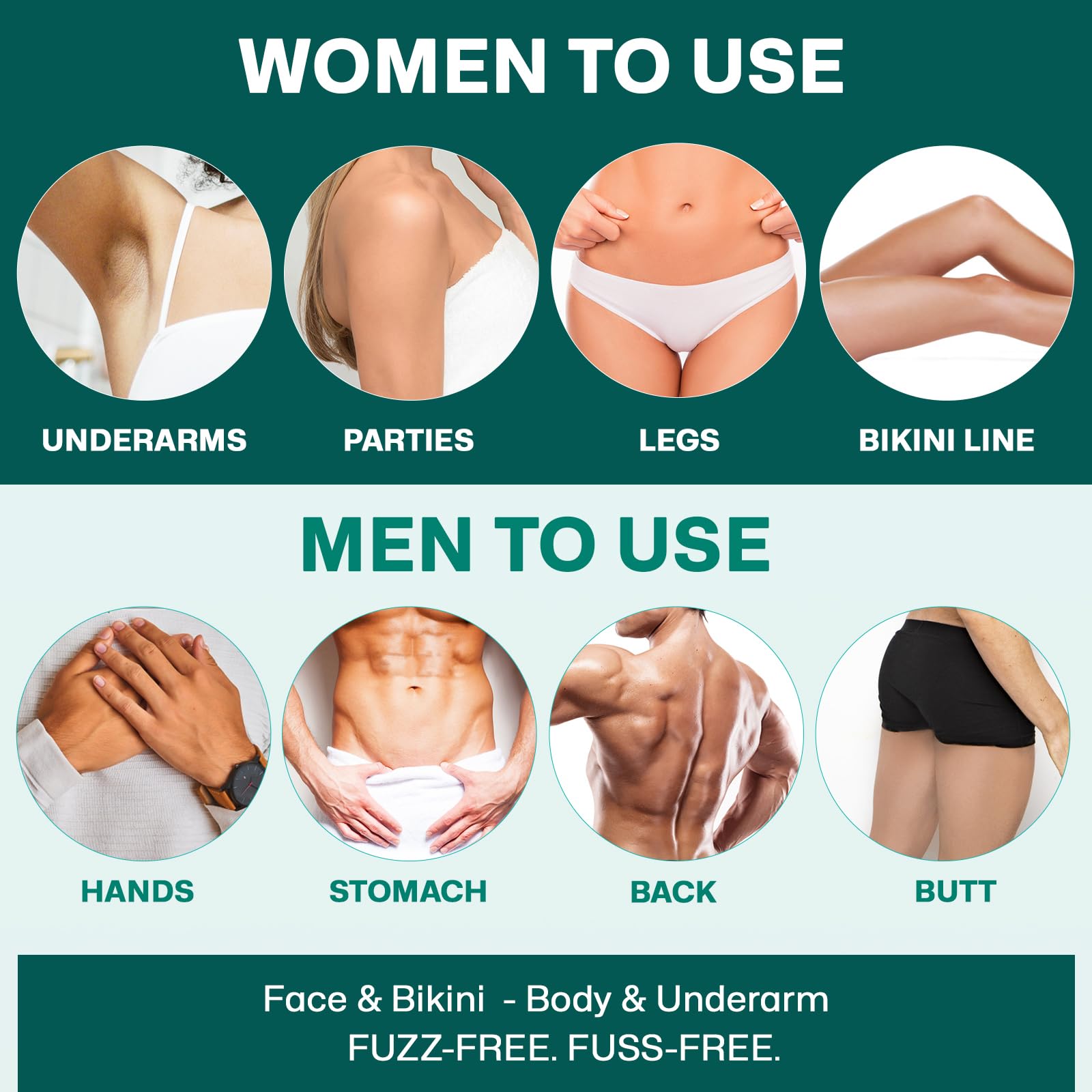 Wokaar post-wax oil wipes help soothe skin and remove residue after waxing.