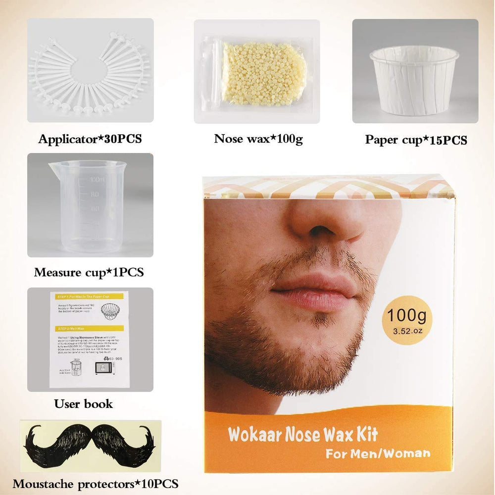 Wokaar wax beads close-up showing the hair removal formula