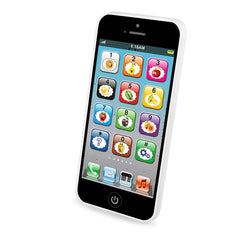 Wolmund Toy Learning Phone with 8 functions and dazzling lights for sensory play