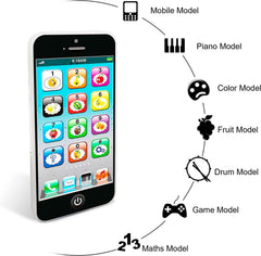 Wolmund Toy Learning Phone in mobile mode for on-the-go play