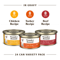 Wonder Bound beef in gravy can, hearty protein option