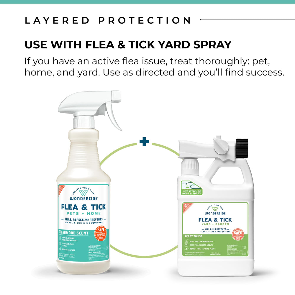 Wondercide cedar scent freshens rooms while protecting pets.