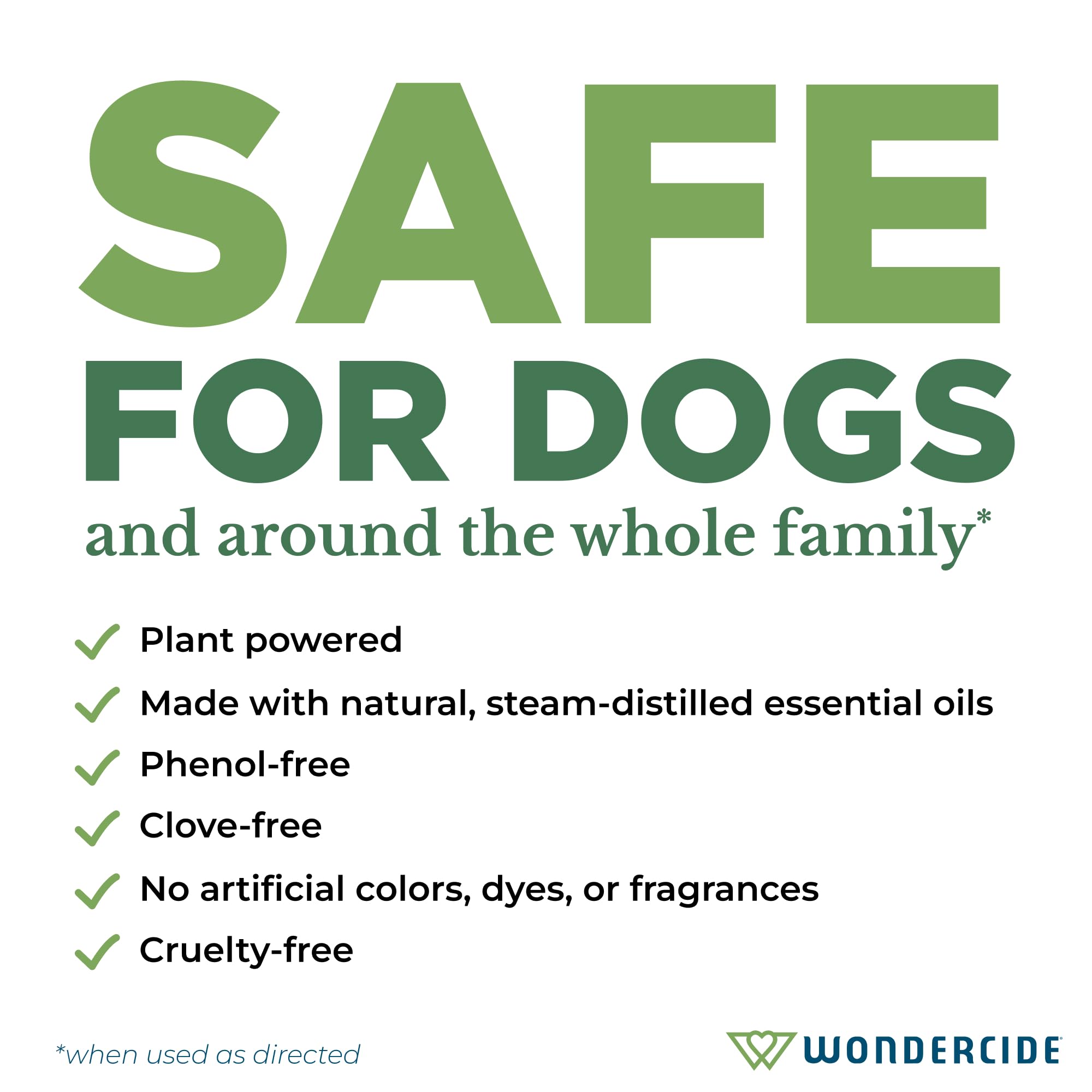 Wondercide large dog collar fits dogs over 45 pounds up to 26 inch neck