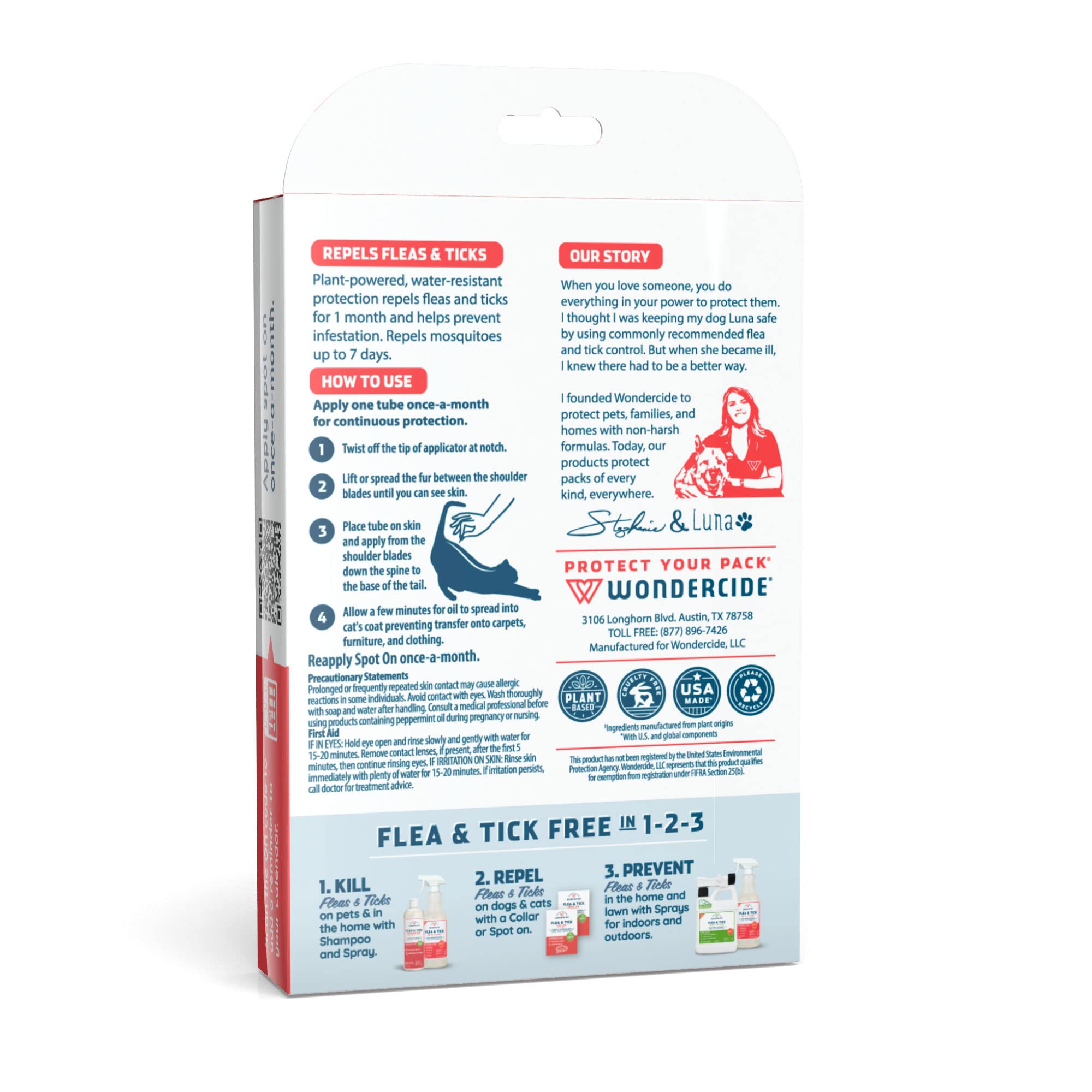 Wondercide three-month supply package offers ongoing flea and tick prevention.