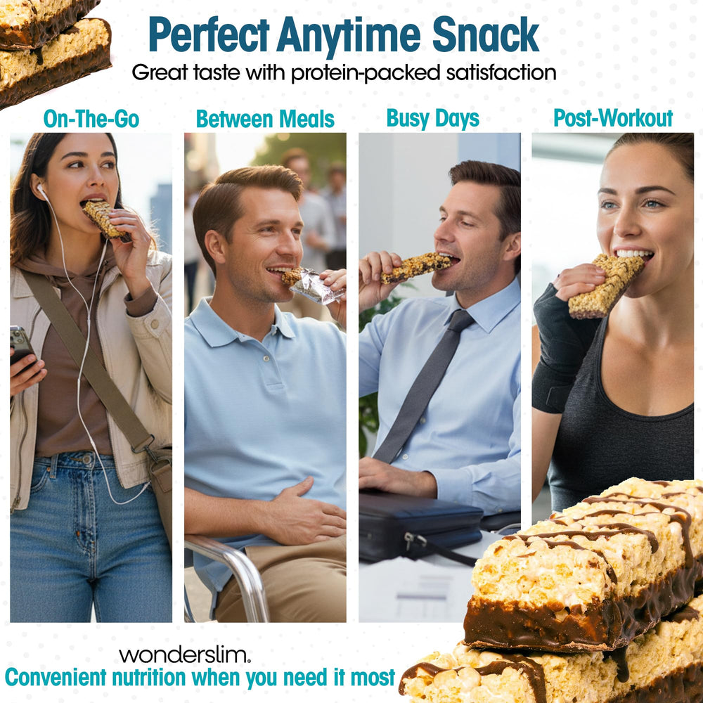 WonderSlim bars gluten-free with keto-friendly options for diverse diets.