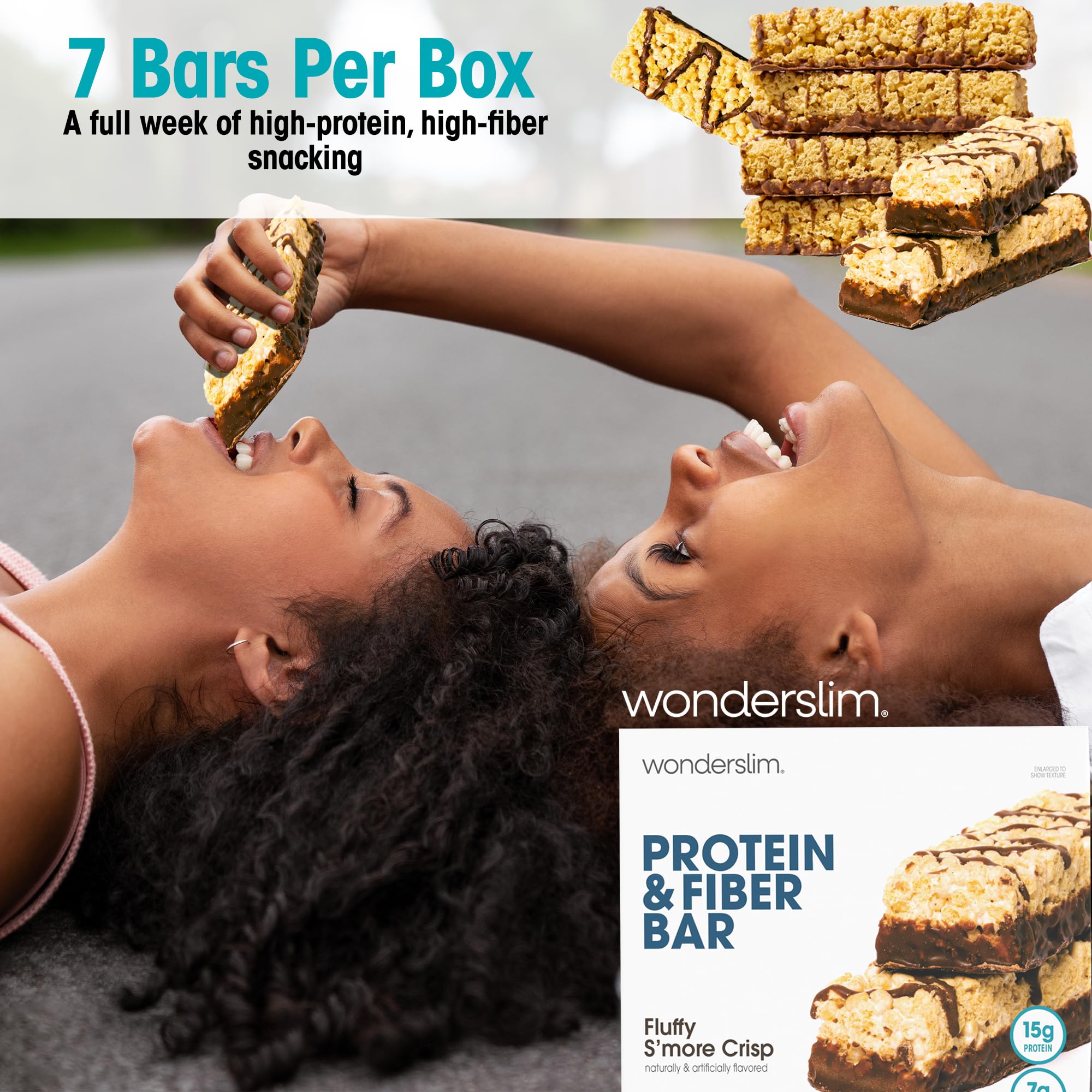 WonderSlim bars are ideal for on-the-go consumption during busy days.