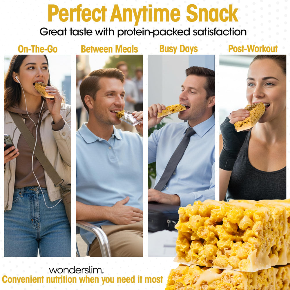 WonderSlim gluten-free badge on Lemon Crisp signals dietary-friendly choice.
