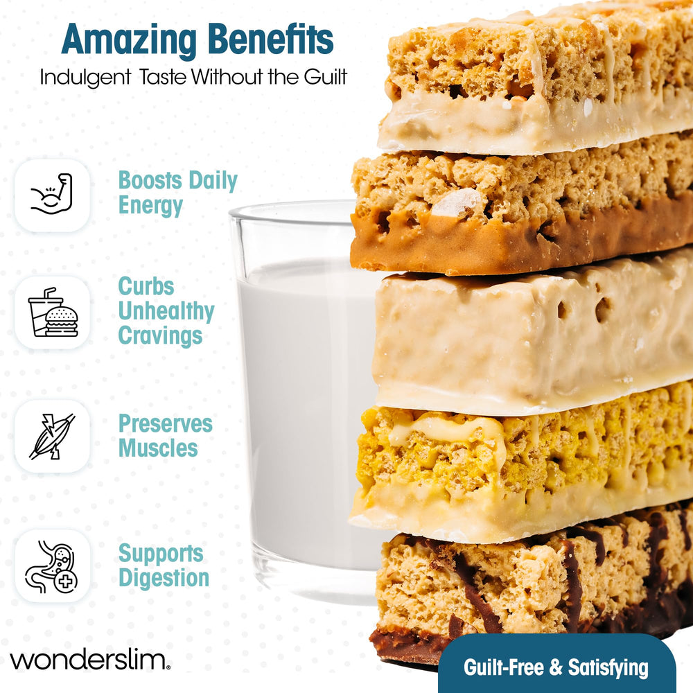 WonderSlim gluten-free badge on wrapper highlights gluten-free option.