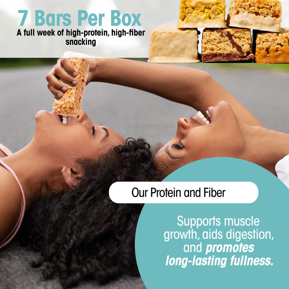 WonderSlim individually wrapped bar ready to eat for busy days.