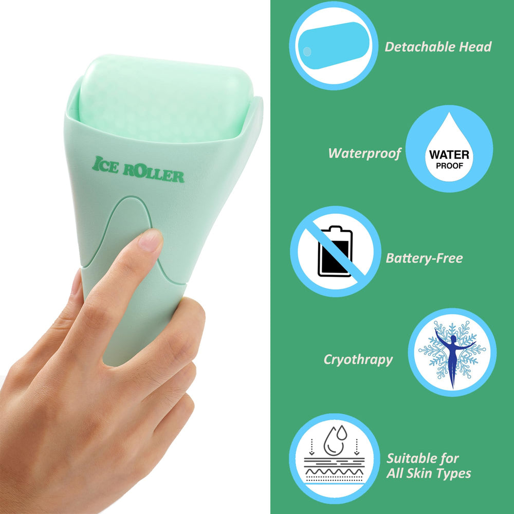 Wonderwin ice roller with ergonomic non-slip handle for easy grip