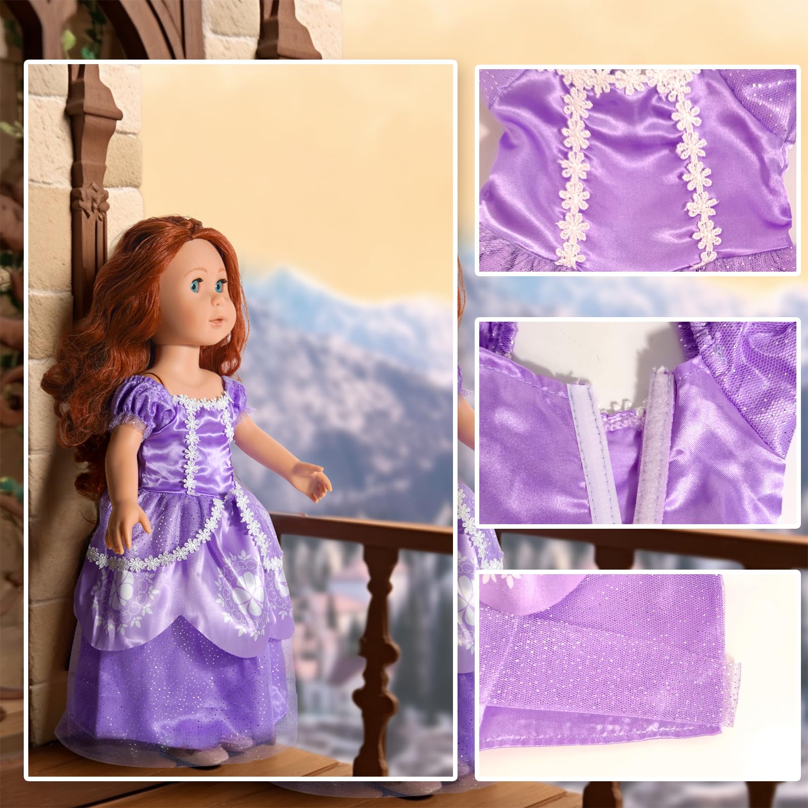 WONDOLL elastic seams simplify dressing for kids during playtime