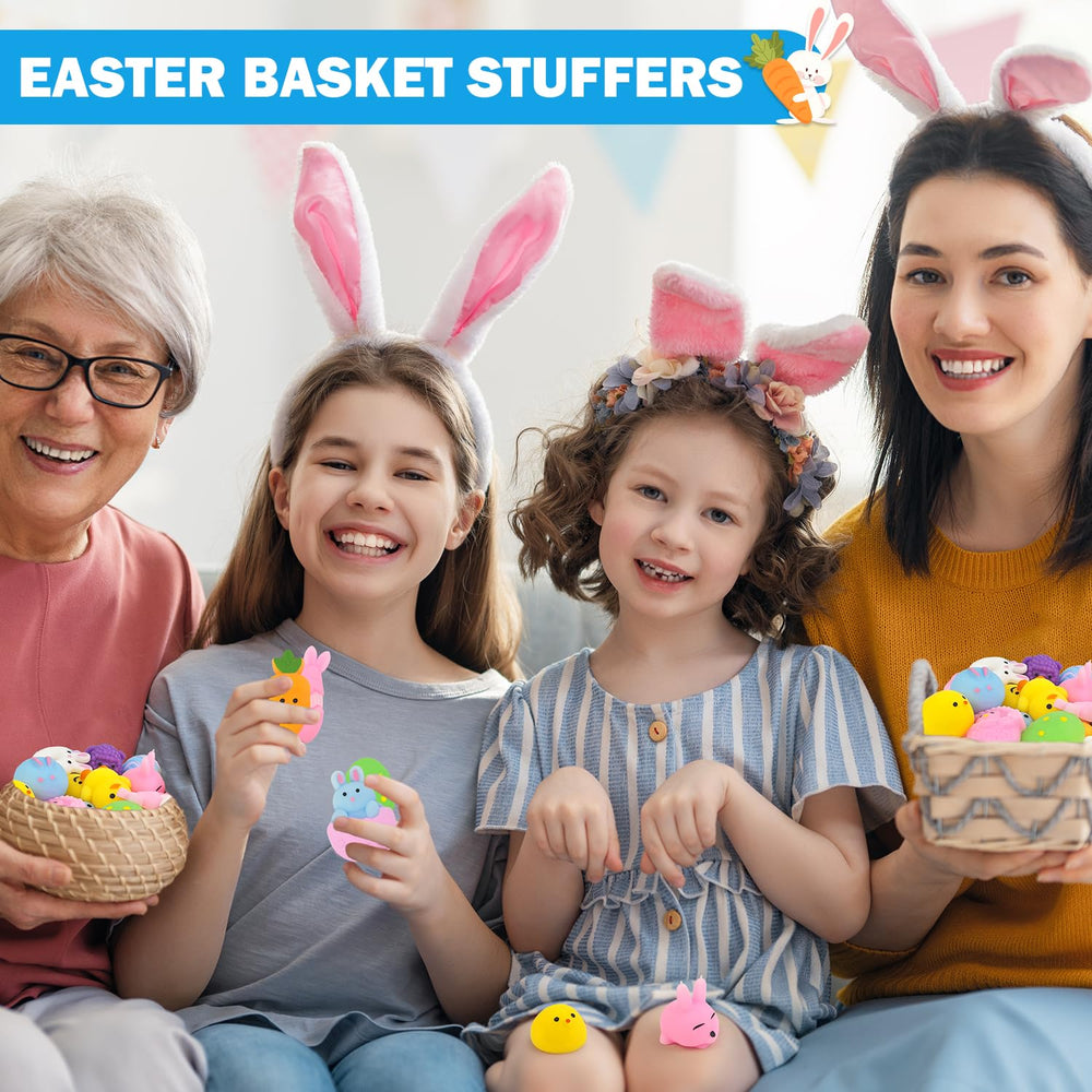 Wondrus Easter Mochi Squishies carrots invite interactive play and sensory exploration.