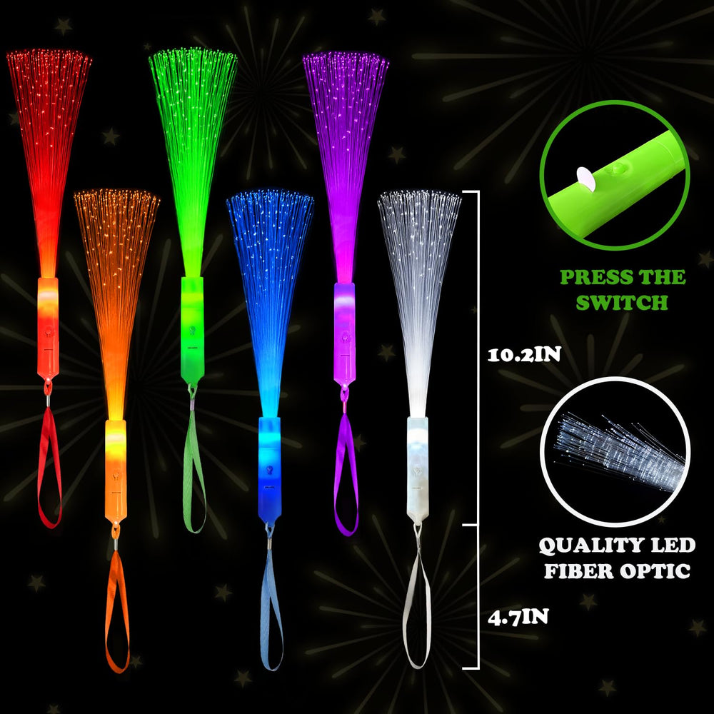Wondrus glow sticks in blue glow for colorful party lighting