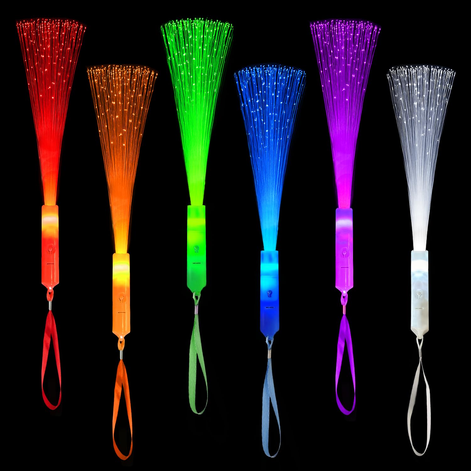 Wondrus glow sticks in red glow for kids' party use and safe fun