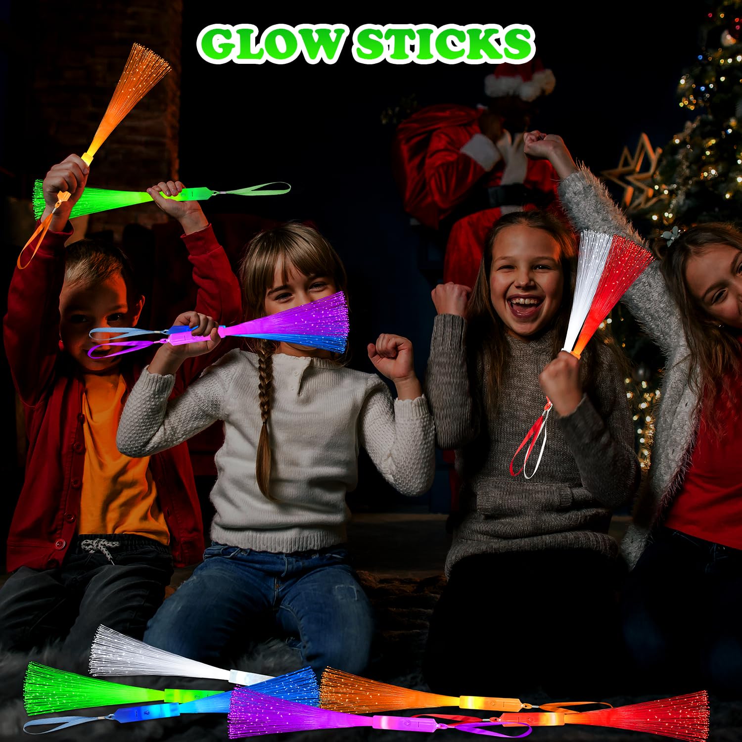 Wondrus glow sticks in white glow for ambient night events and weddings
