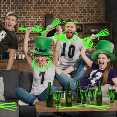 Wondrus neon glow necklaces provide radiant wearable lighting for family gatherings.