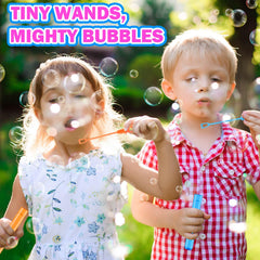 Wondrus pocket-sized bubble sticks fit small hands for on-the-go play.