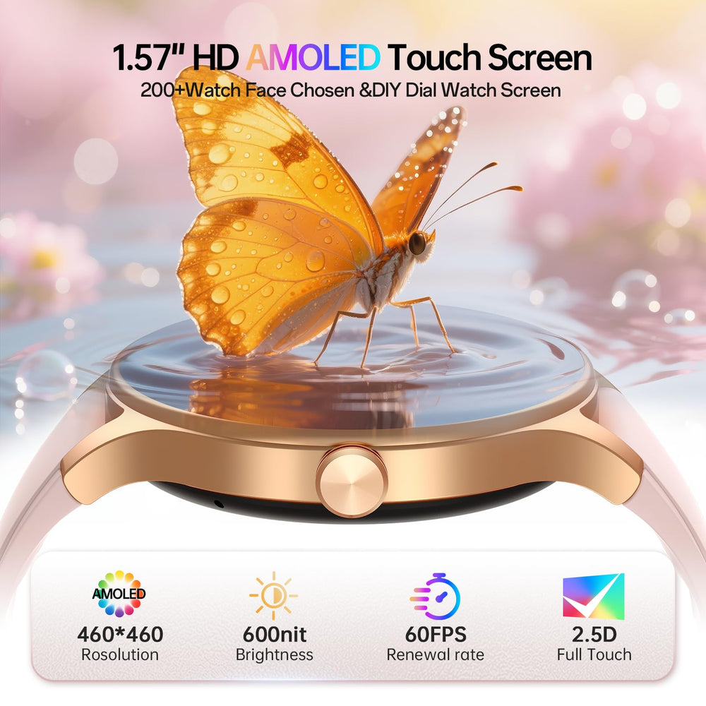 WONELIGO on-wrist view shows quick glance access to notifications