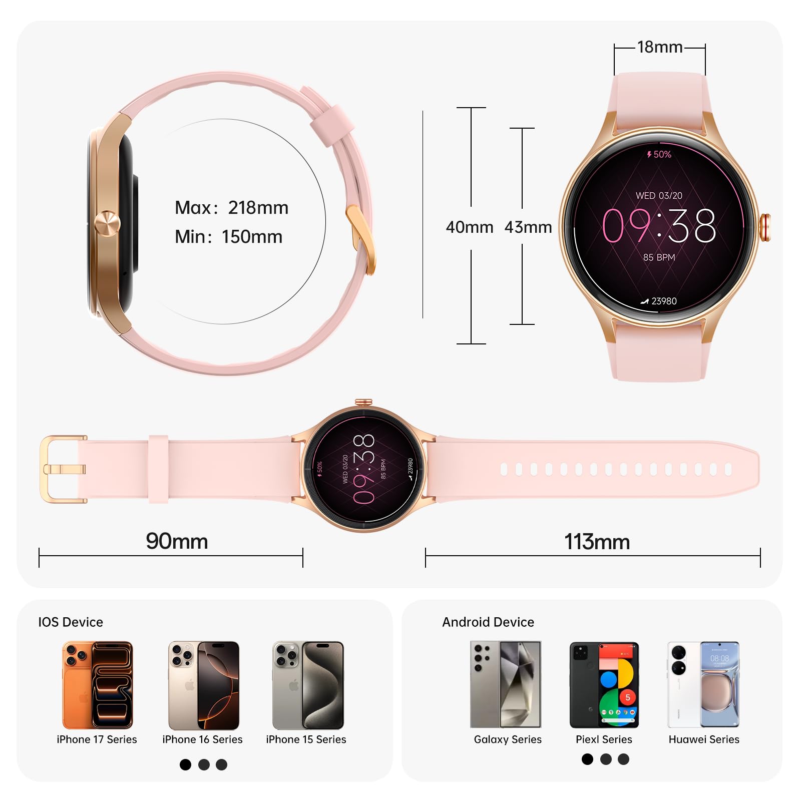 WONELIGO sport modes display presents multiple activity options