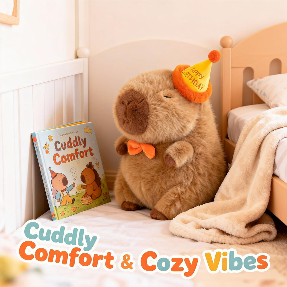 Wonfirang Capybara plush makes a charming gift for celebrations