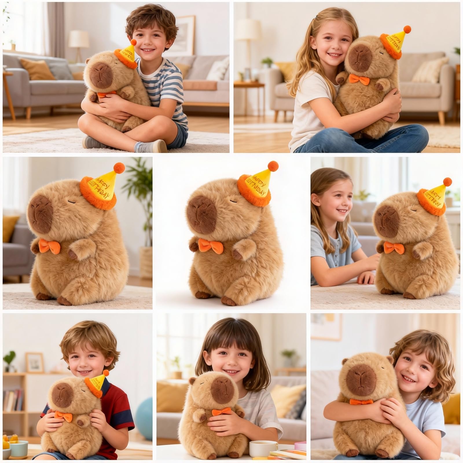 Wonfirang Capybara plush doubles as a playful party decoration