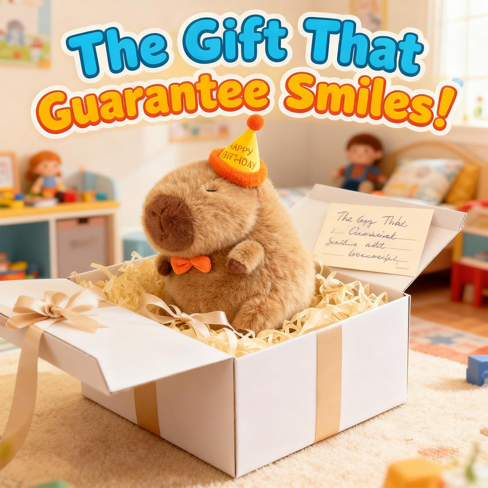 Wonfirang Capybara plush vacuum packing shows compact packaging ready for unboxing