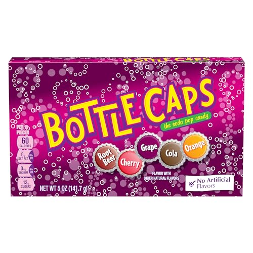Wonka Bottle Caps nostalgic heritage evokes childhood memories while tasting timeless soda-inspired notes.
