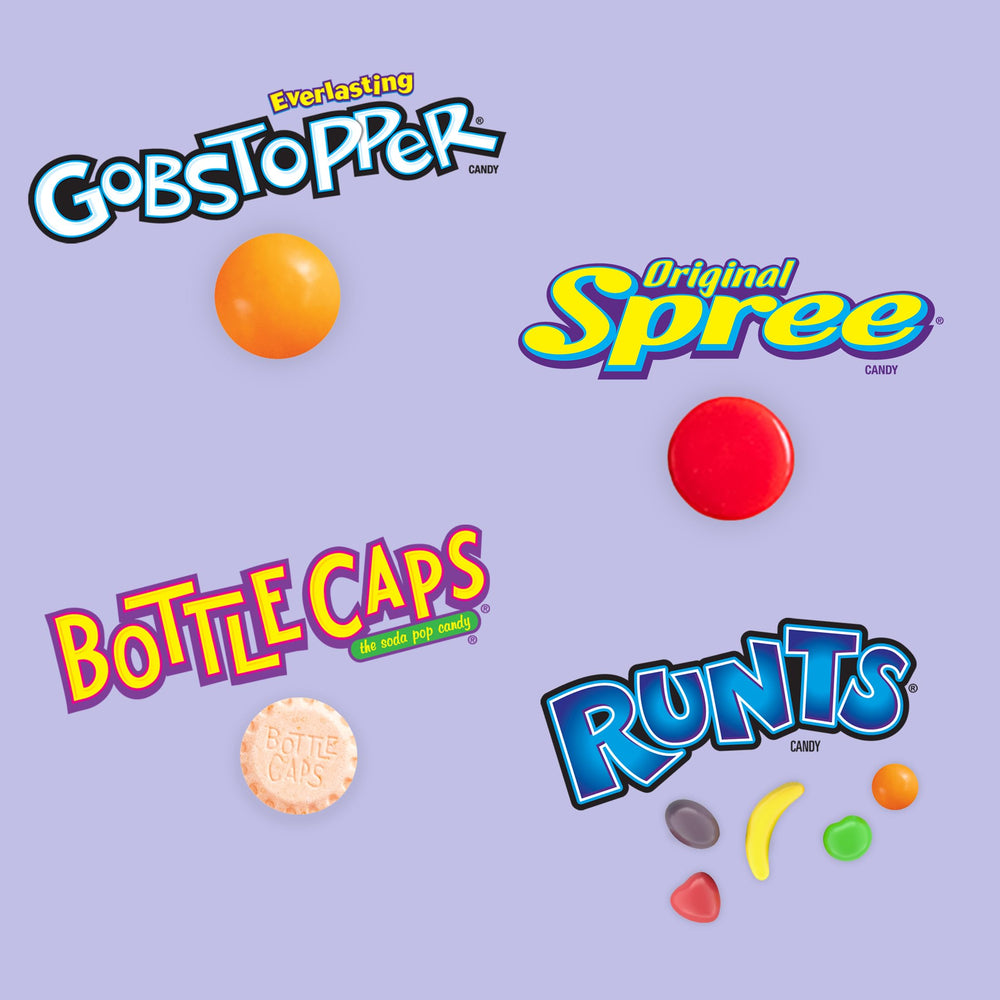 Wonka Bottle Caps soda-flavored candy with a fizzy note for gatherings.