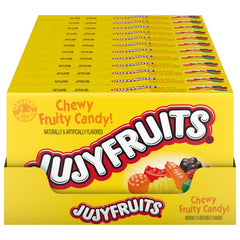 Wonka Jujyfruits theater box front view for movie nights and sharing.